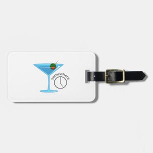 FIVE O CLOCK SOMEWHERE LUGGAGE TAG