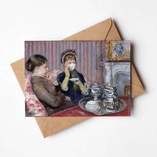 Five O'Clock Tea   Mary Cassatt Card