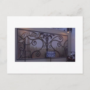 five points raleigh postcard