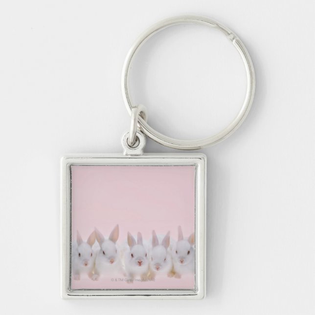 Five Rabbits 2 Key Ring (Front)