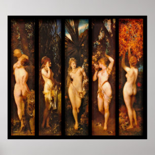 Five Senses 1872 Poster
