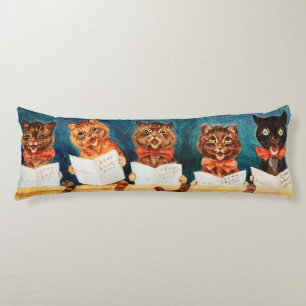 Five Singing Cats, Louis Wain Body Cushion