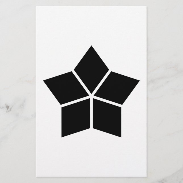 Five split rhombuses (Front)
