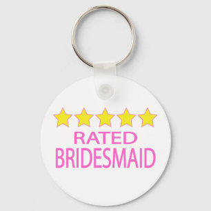 Five Star Bridesmaid Key Ring
