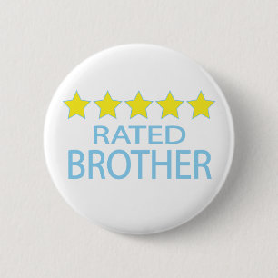 Five Star Brother 6 Cm Round Badge
