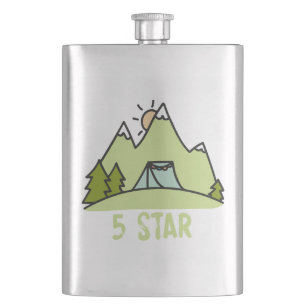 Five Star Camping Hip Flask