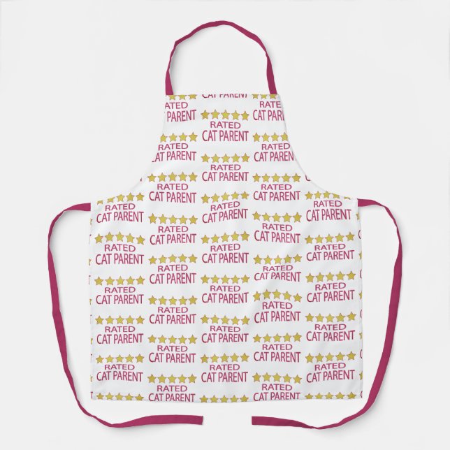 Five Star Cat Parent Apron (Front)