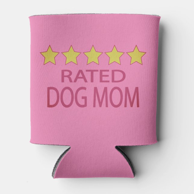 Five Star Dog Mum Can Cooler (Front)