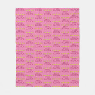 Five Star Dog Mum Fleece Blanket