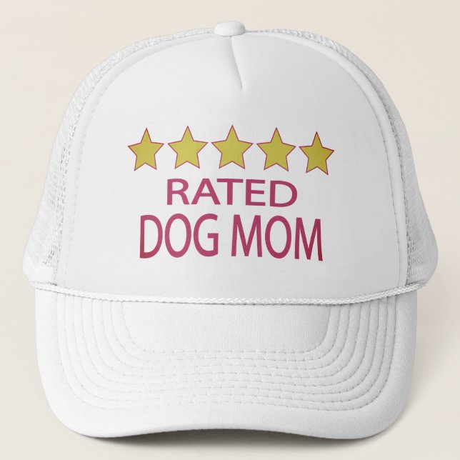 Five Star Dog Mum Trucker Hat (Front)