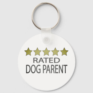 Five Star Dog Parent Key Ring