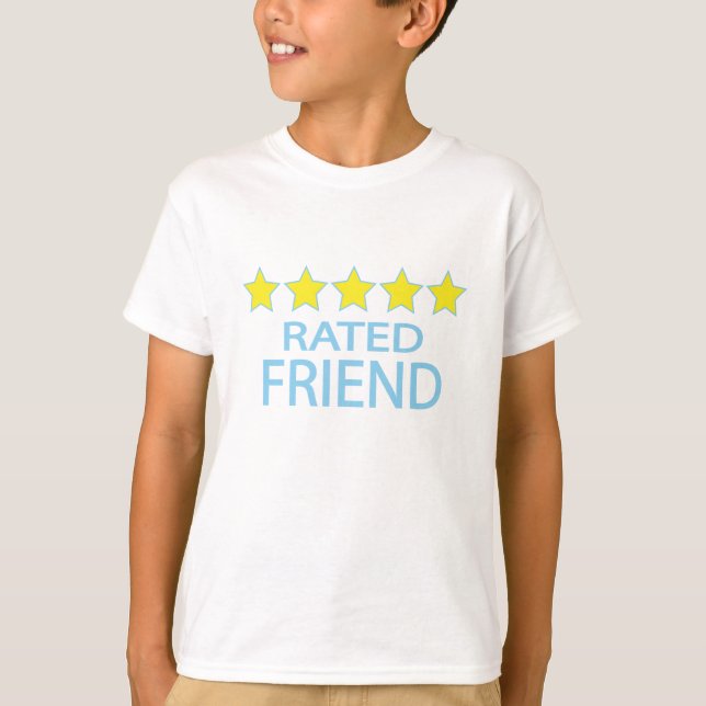 Five Star Friend T-Shirt (Front)