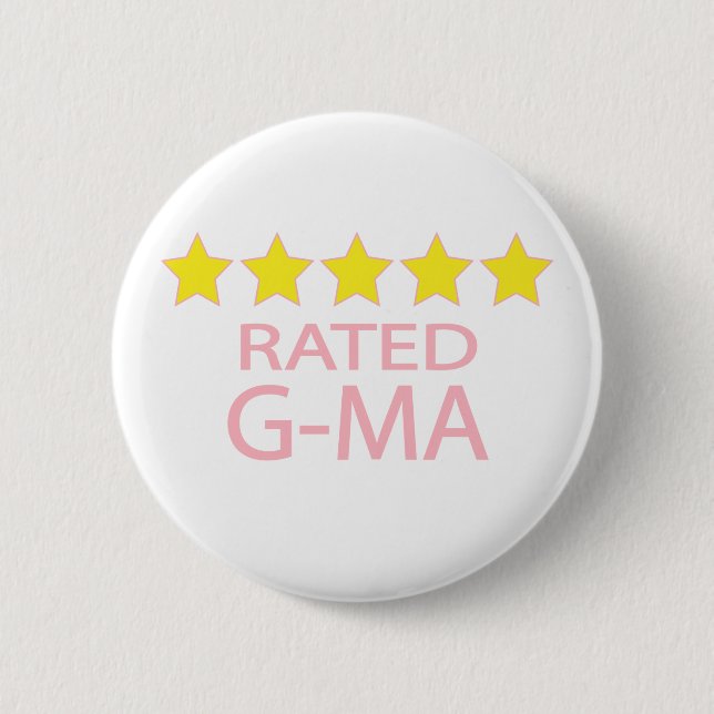 Five Star G-Ma 6 Cm Round Badge (Front)