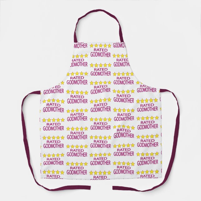 Five Star Godmother Apron (Front)