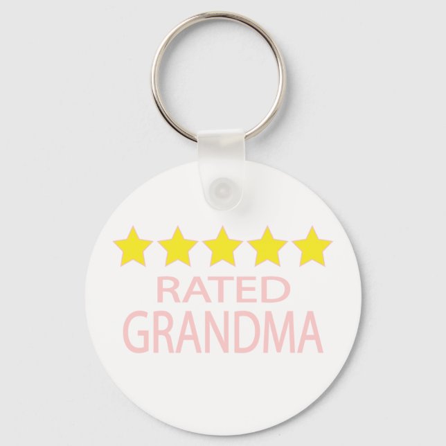 Five Star Grandma Key Ring (Front)
