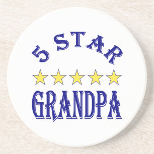 Five Star Grandpa Coaster