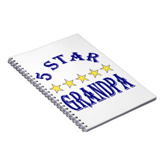 Five Star Grandpa Spiral Notebook