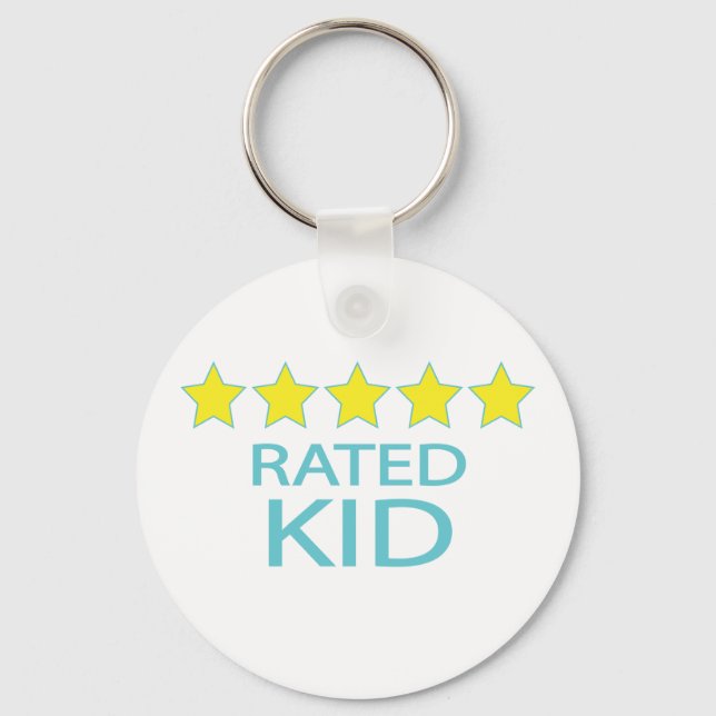 Five Star Kid Key Ring (Front)