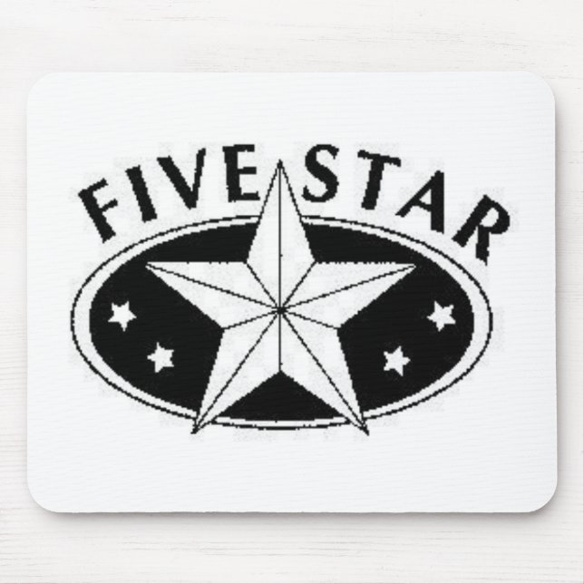Five Star Mouse Pad (Front)