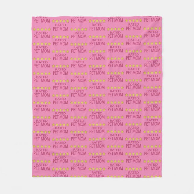 Five Star Pet Mum Fleece Blanket (Front)