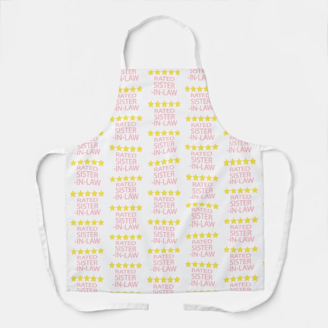 Five Star Sister-In-Law Apron (Front)