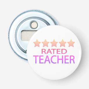 Five Star Teacher Bottle Opener