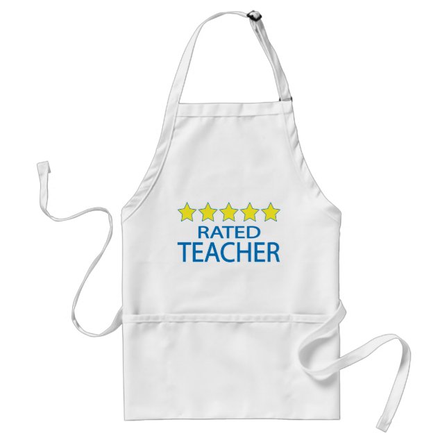 Five Star Teacher Standard Apron (Front)