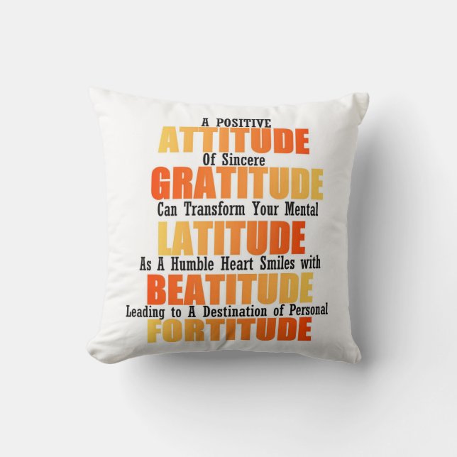 Five Steps Lead the Way Collection Cushion (Front)