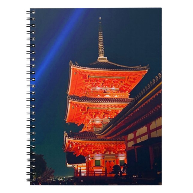 Five-story pagoda notebook (Front)