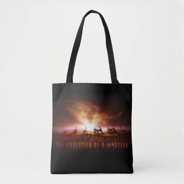 Five Successful Mars Rovers Tote Bag (Front)