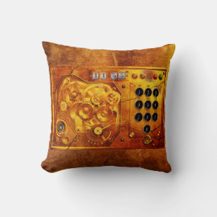 Five to of 12 Steampunk clock Grunge Cushion