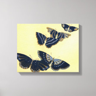 Five Vintage Butterflies Canvas Print