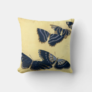 Five Vintage Butterflies Cushion