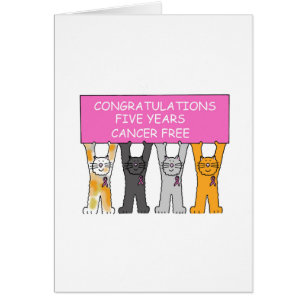 Five Years Cancer Free Congratulations