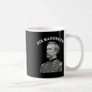 Fix Bayonets Civil War Quote Joshua Chamberlain Coffee Mug