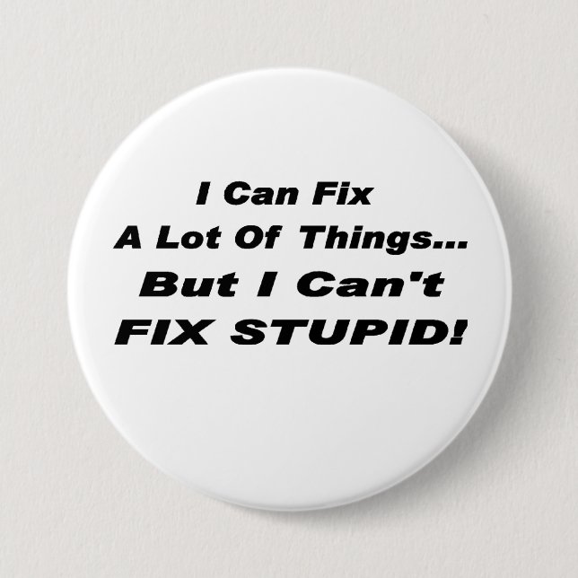 Fix It Button (Front)