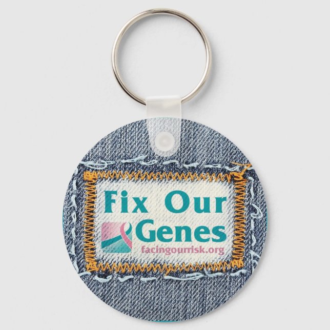 FIX OUR GENES KEY RING (Front)