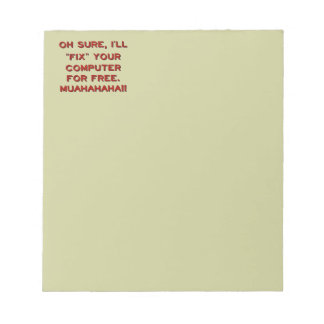 Fix Your Computer For Free? Notepad