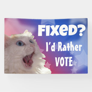 Fixed? I’d Rather Vote Banner