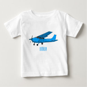 Fixed-wing aircraft cartoon illustration baby T-Shirt