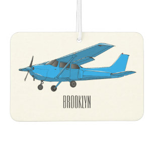 Fixed-wing aircraft cartoon illustration car air freshener
