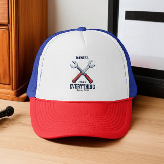 Fixer of Everything Since | Custom Father's Day Trucker Hat