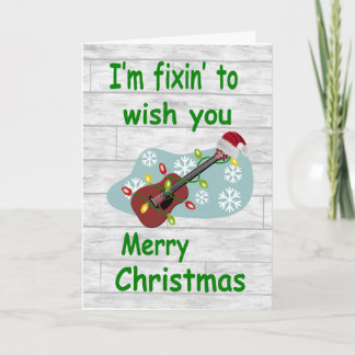 Fixin' Nashville Christmas Greeting Card
