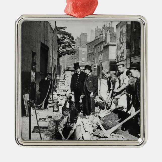 Fixing a Pipe Metal Tree Decoration (Front)