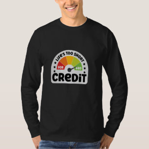 Fixing Credit Score Repair Financial Advisor Finan T-Shirt