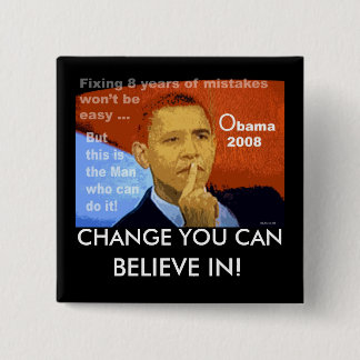 FIXING PROBLEMS 15 CM SQUARE BADGE