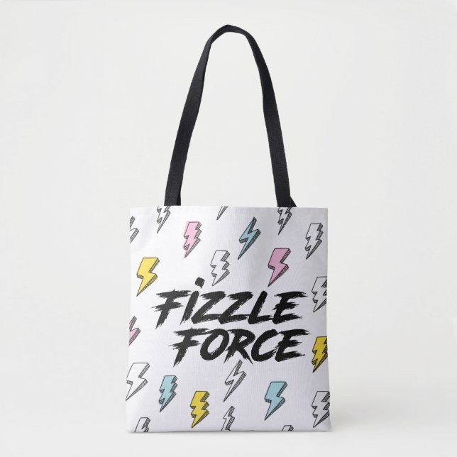 Fizzle Force Lightning Tote Bag (Front)