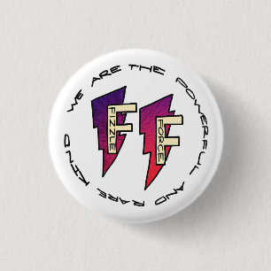 Fizzle Force Logo 3 Cm Round Badge
