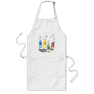 Fizzy Lifting Drink Graphic Long Apron