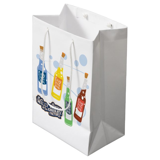 Fizzy Lifting Drink Graphic Medium Gift Bag (Front Angled)